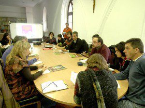 Presentamos el informe en Burgos, en un encuentro de agentes de Comercio Justo