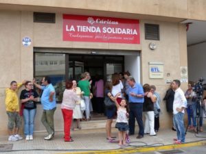 Cáritas Diocesana de Ibiza y Formentera inaugura una nueva tienda solidaria con espacio para Comercio Justo en Ibiza