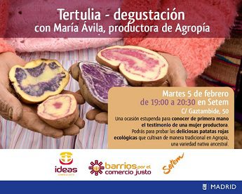 Conoce a María Ávila, mujer indígena peruana productora de Comercio Justo