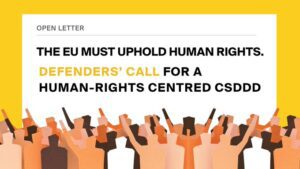 La UE debe respetar los Derechos Humanos