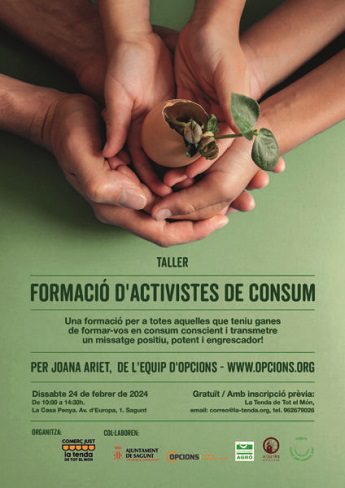 Taller «Formación de activistas en consumo» en Sagunto