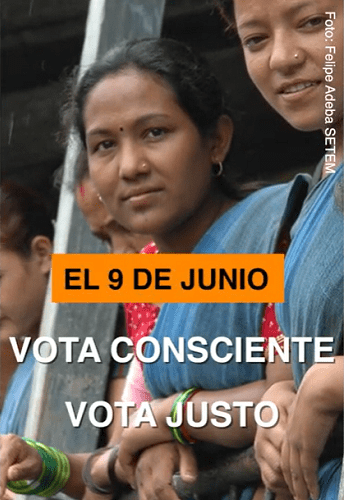 Lanzamos la campaña «9J: Vota consciente, Vota justo»