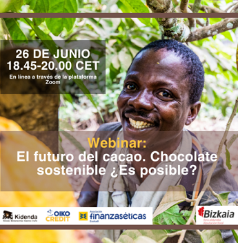 Webinar: El futuro del cacao. Chocolate sostenible, ¿es posible?